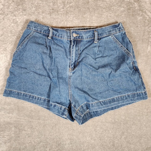 Shein Shorts Women's‎ XL 33X3 Curve Plus Jean Shortie Blue JIT13102863 - Picture 1 of 12